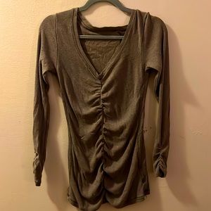 V Neck, Long-Sleeved